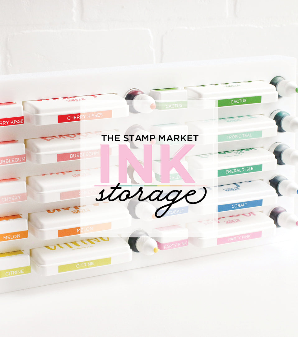 THE STAMP MARKET INK STORAGE