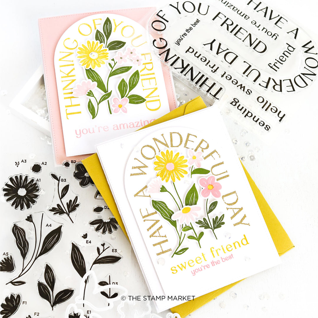 SWEETEST GARDEN STAMP