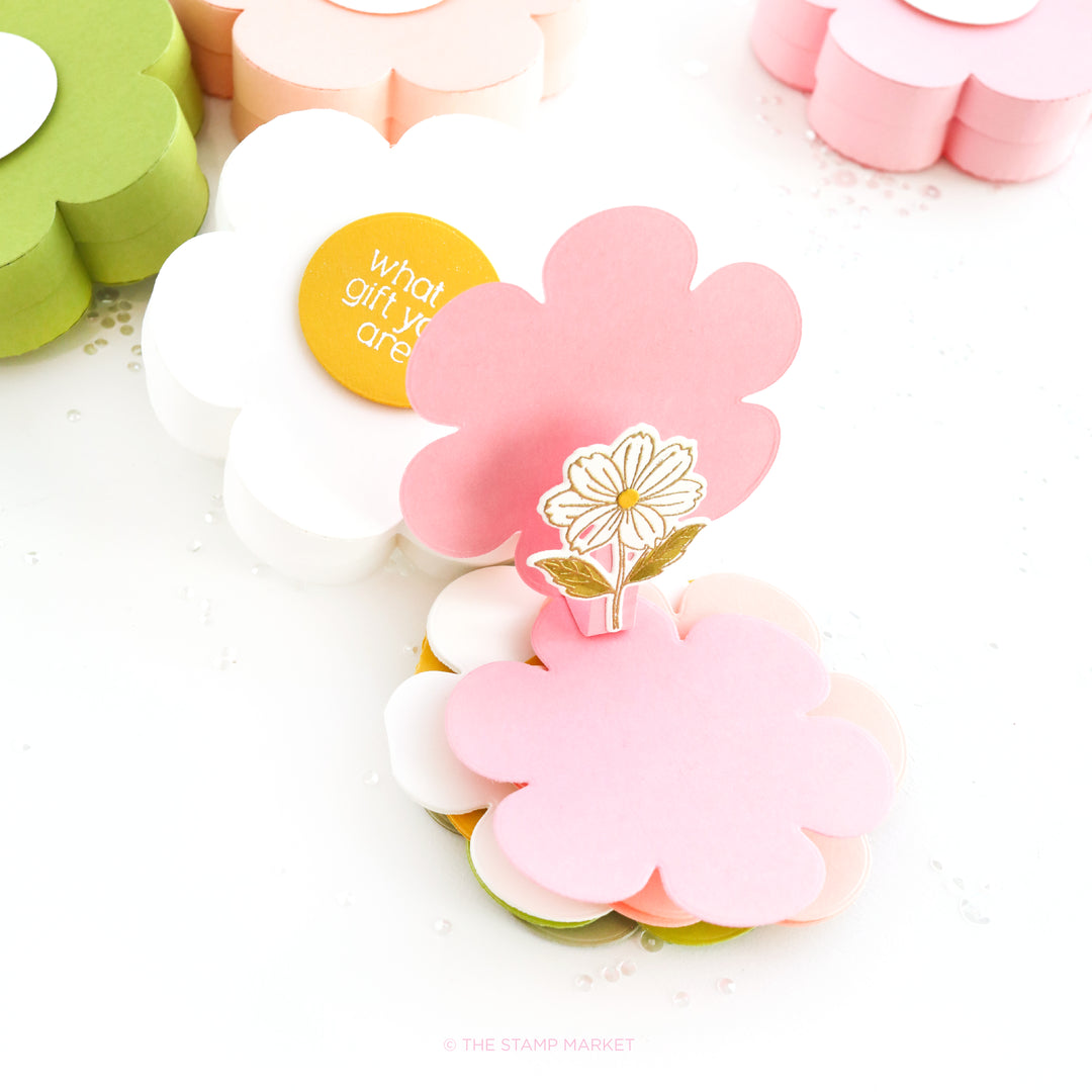 BURSTING WITH BLOSSOMS STAMP