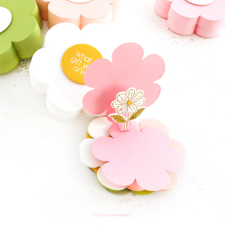 BURSTING WITH BLOSSOMS STAMP