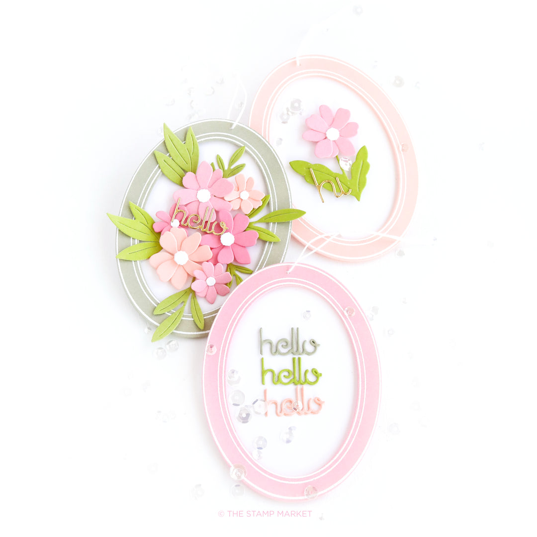 PETAL PORTRAIT STAMP SET
