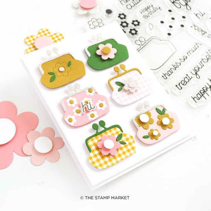 COIN PURSE CUTIE STAMP