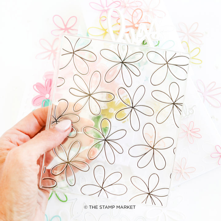 DAISIES & MORE DAISIES STAMP