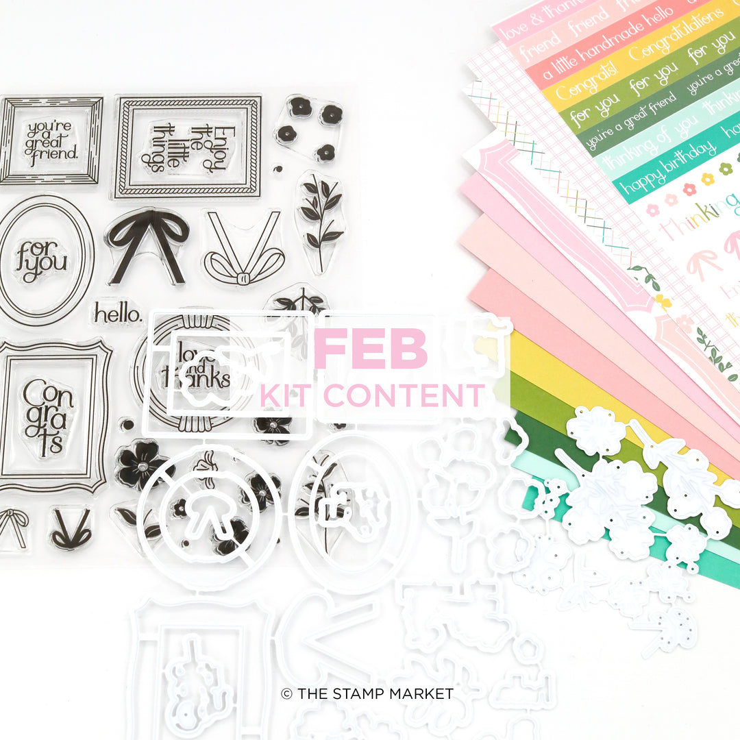 FEBRUARY 25 CUTEST CARD KIT