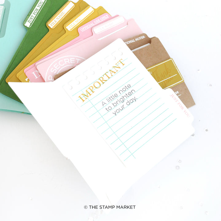 FILE FOLDER DIE