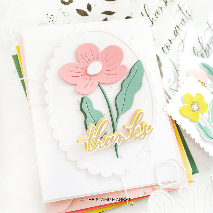 FRESH BLOOMS STAMP