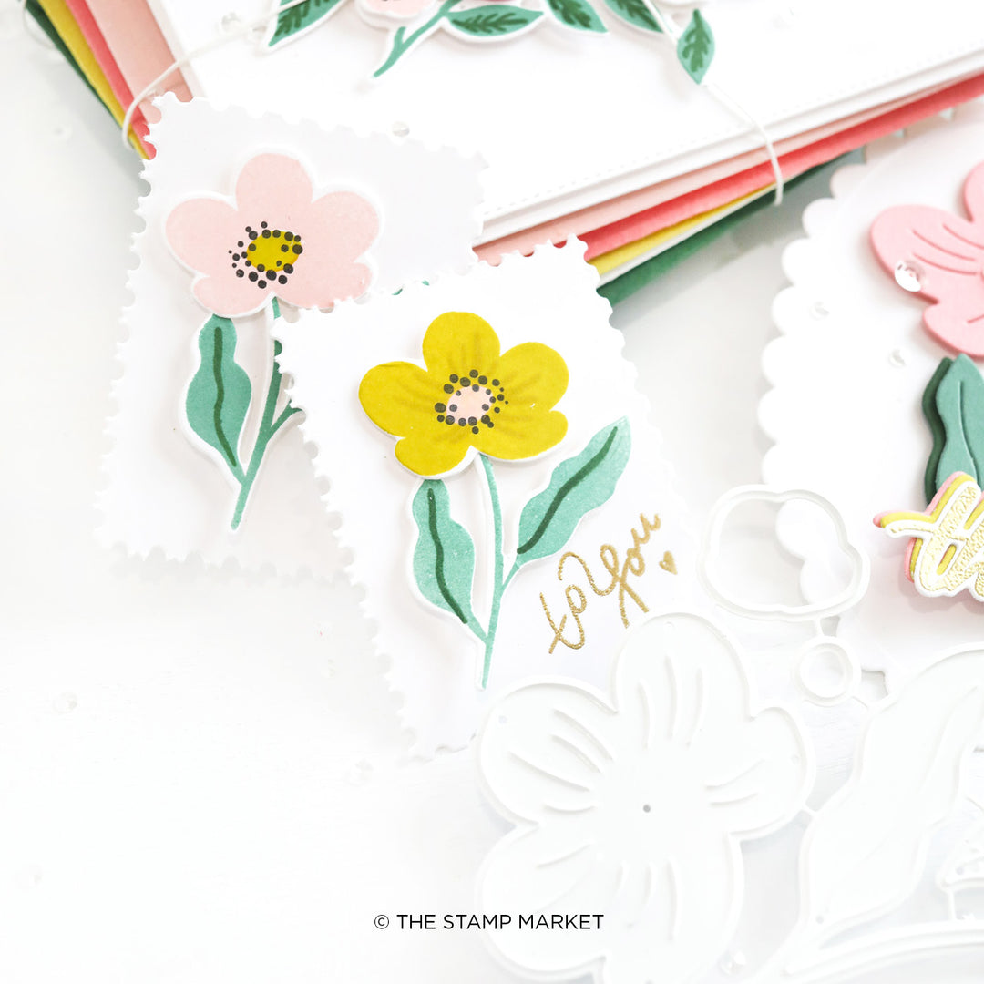 FRESH BLOOMS STAMP