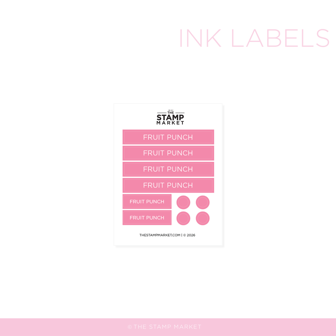 FRUIT PUNCH LABELS