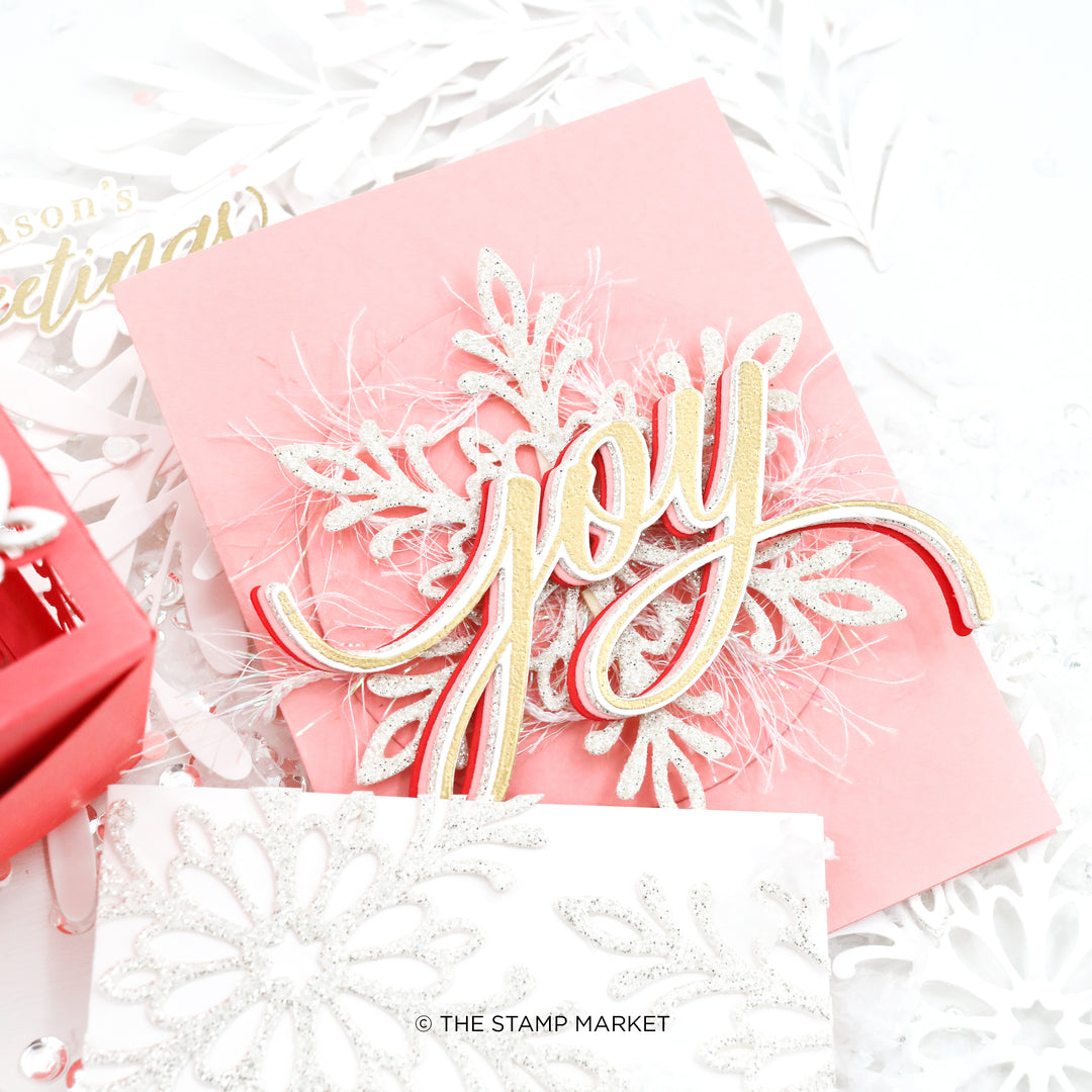 GOOD CHEER GREETINGS STAMP SET