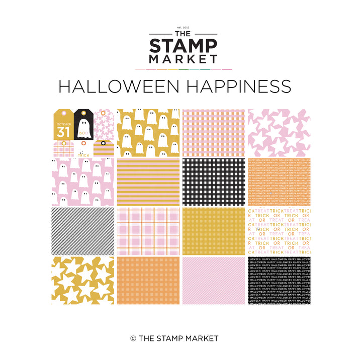 HALLOWEEN HAPPINESS 6X8 PATTERNED PAPER