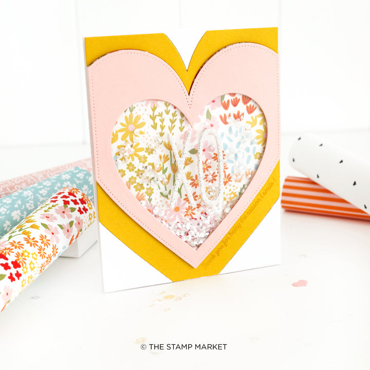 VALENTINE BLOOMS 6X8 PATTERNS