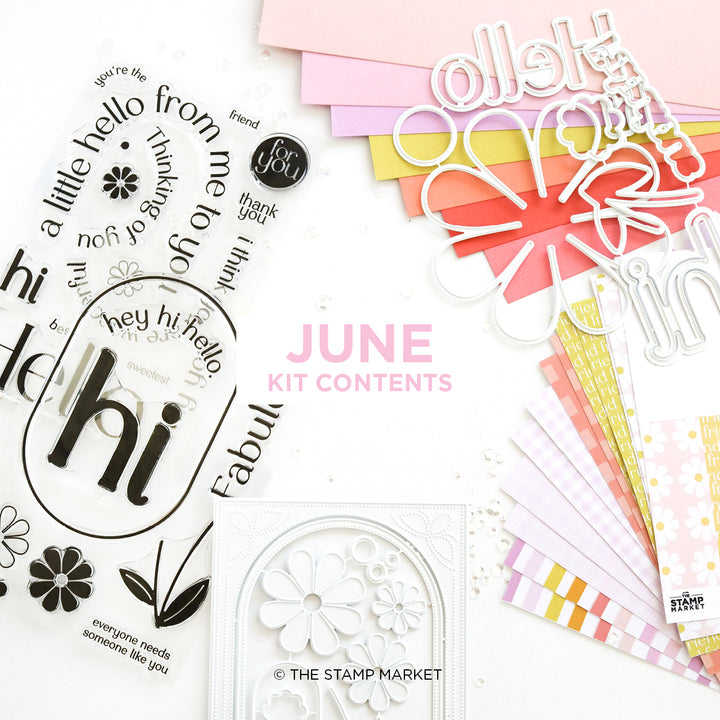 FUN LOVING FLORAL JUNE KIT + CLASS