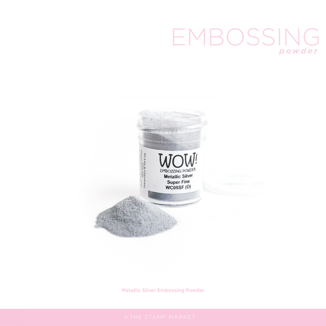 METALLIC SILVER EMBOSSING