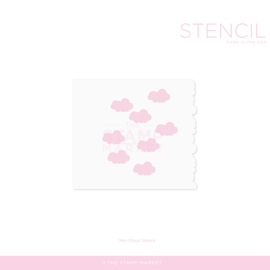 MINI CLOUD STENCIL