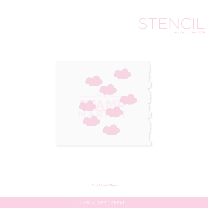MINI CLOUD STENCIL