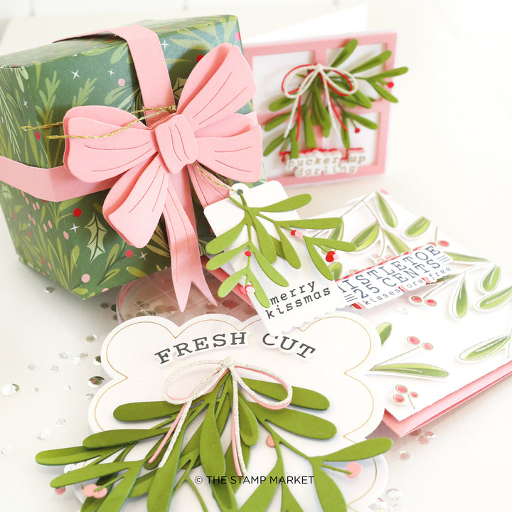 MISTLETOE &amp; GREETINGS STAMP