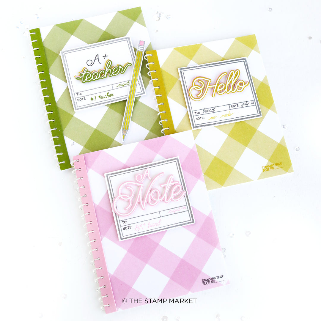 GINGHAM LOVE 6X8 PATTERN PAPER