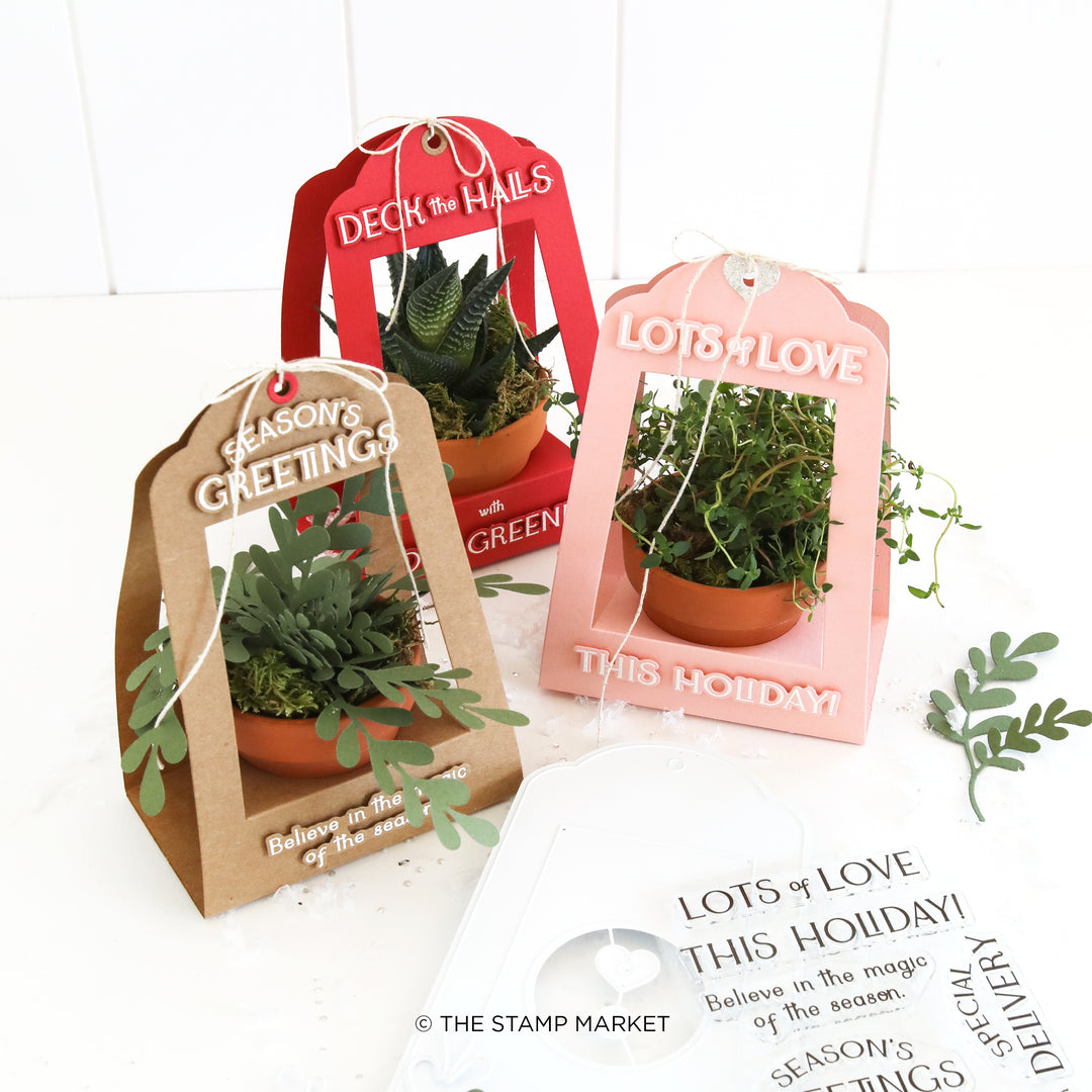 JOY &amp; GREENERY STAMP