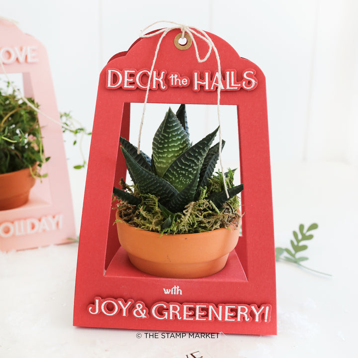 JOY &amp; GREENERY STAMP