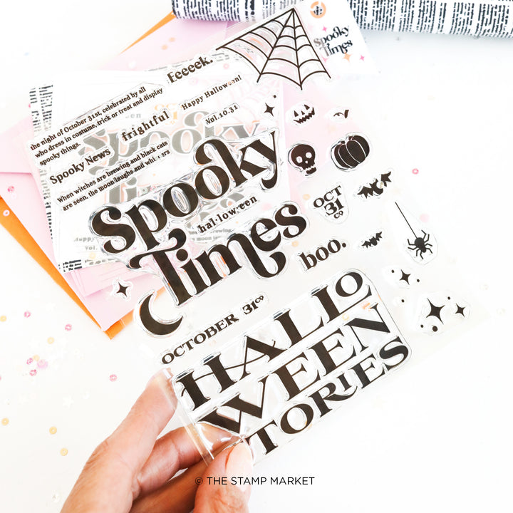 SPOOKY TIMES STAMP