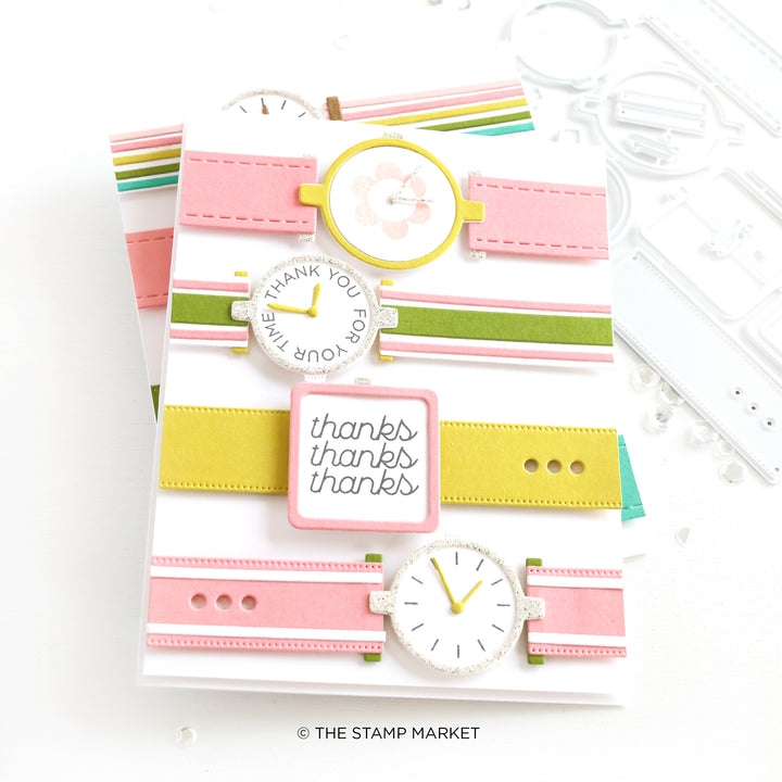 TIME TO SAY STAMP SET