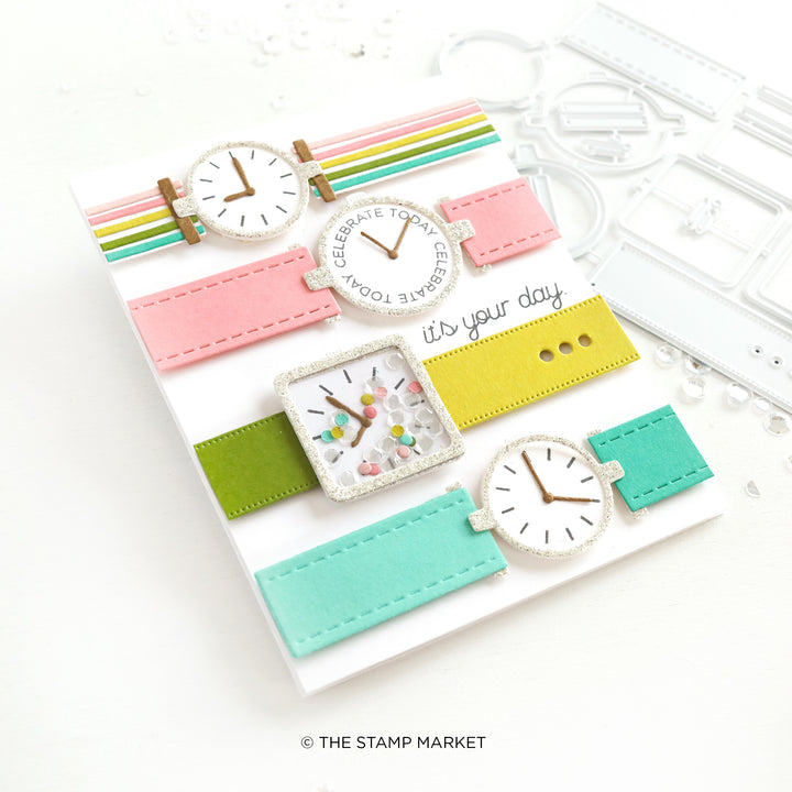 TIME TO SAY STAMP SET