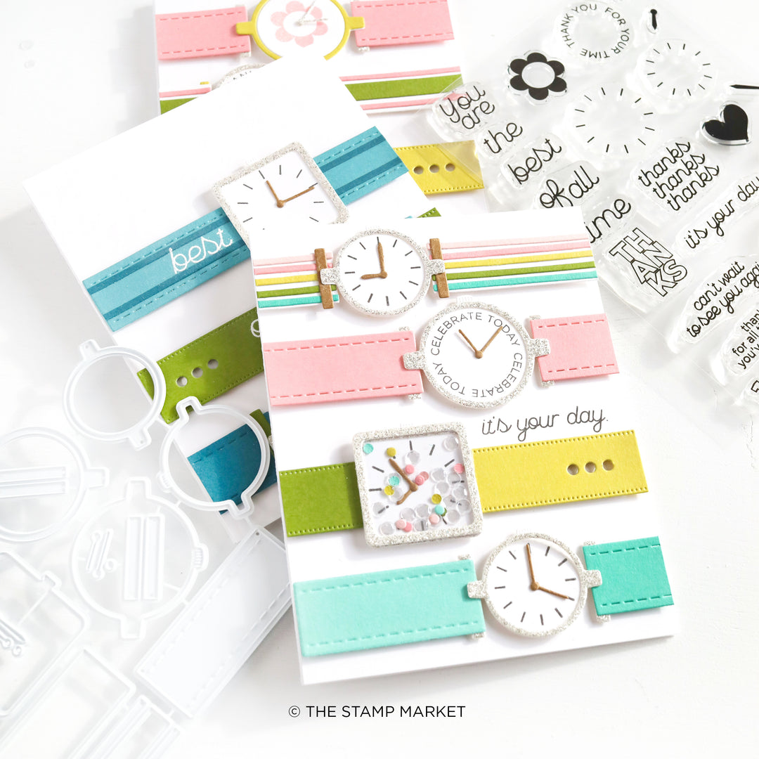 TIME TO SAY STAMP SET