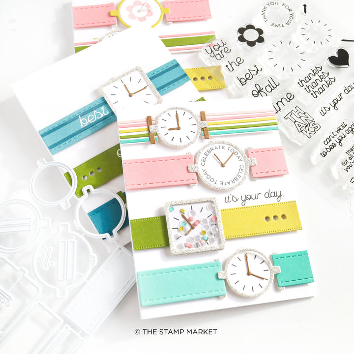 TIME TO SAY STAMP SET