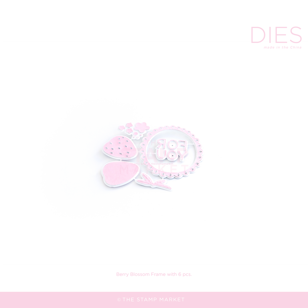 BERRY BLOSSOM FRAME DIE