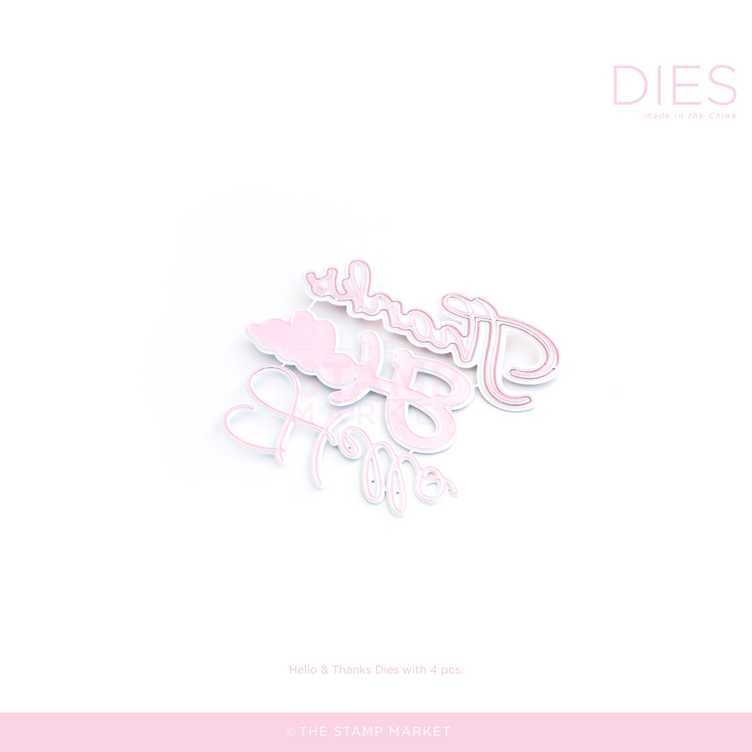 HELLO &amp; THANKS DIES