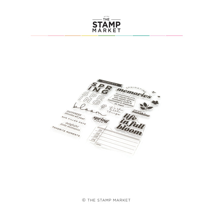 SPRINGTIME MEMORIES STAMP
