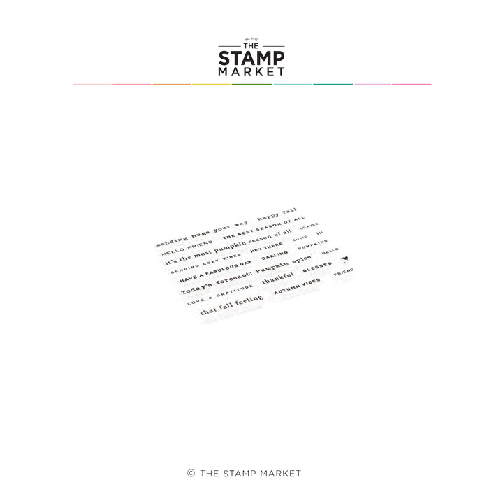 FALL FEELING STAMP