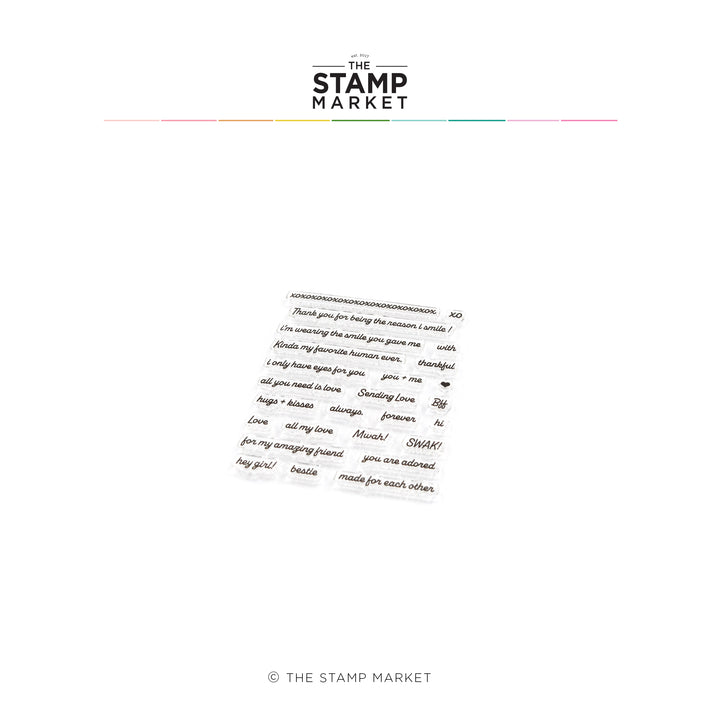 LITTLE LOVE NOTES STAMP