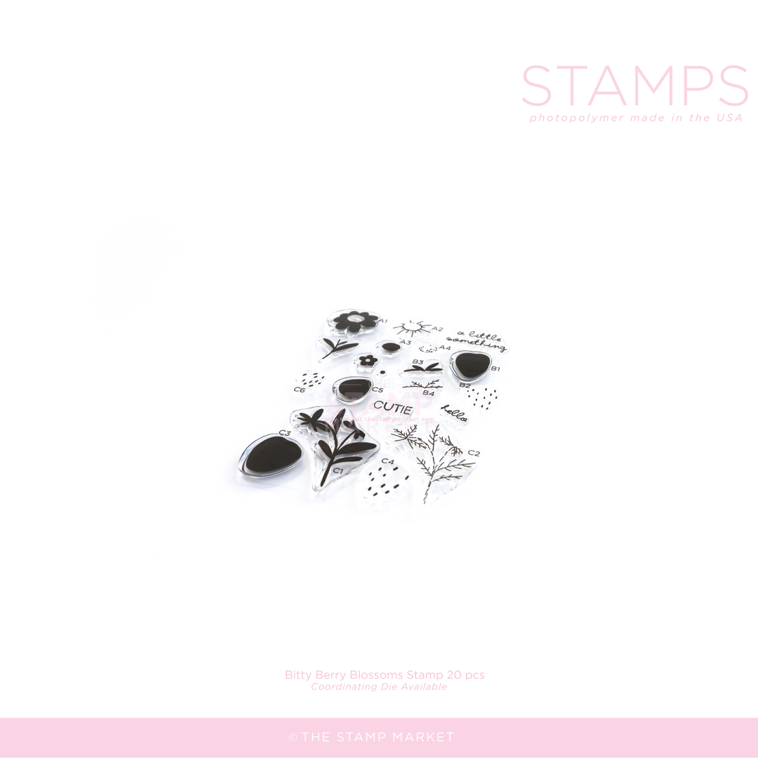 BITTY BERRY BLOSSOMS STAMP