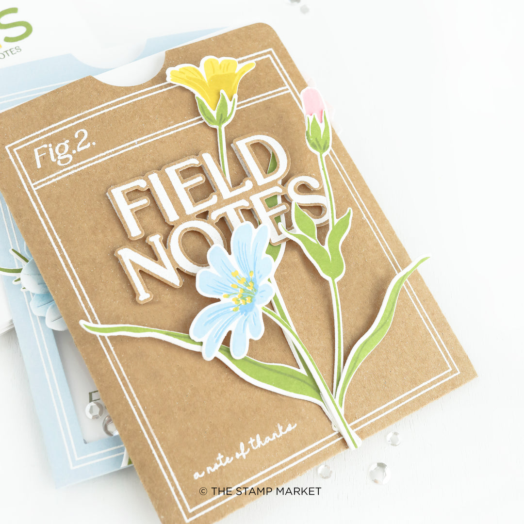 WILD FLOWER WISHES STAMP