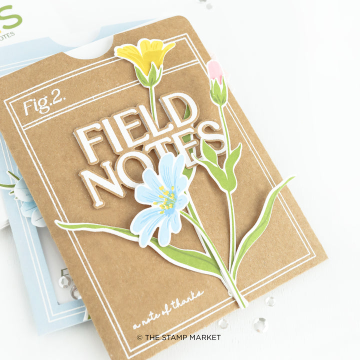 WILD FLOWER WISHES STAMP