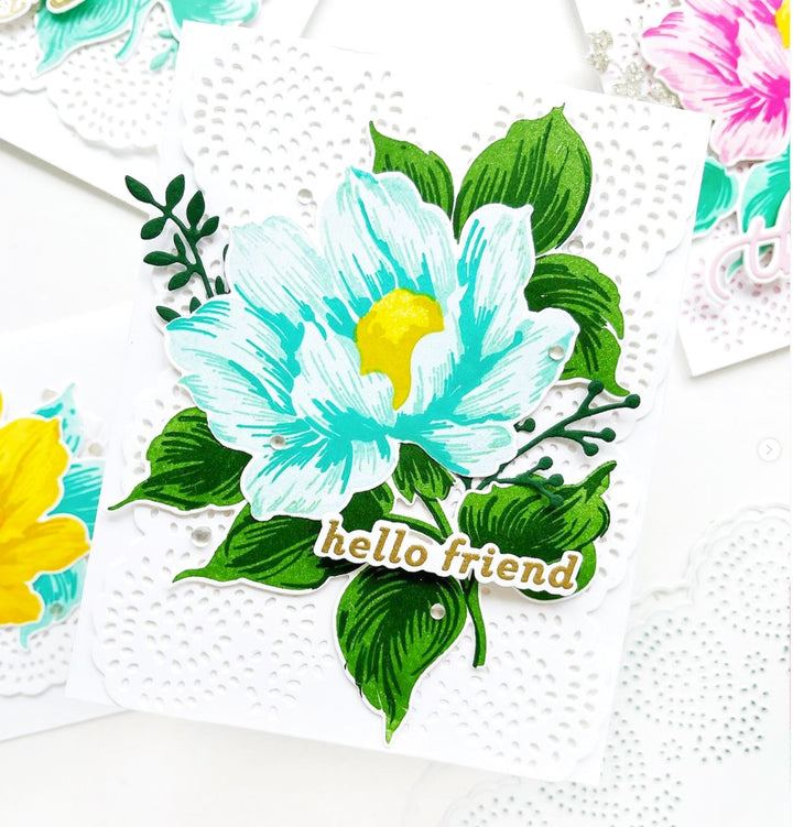 MAJESTIC BLOOMS STAMP SET