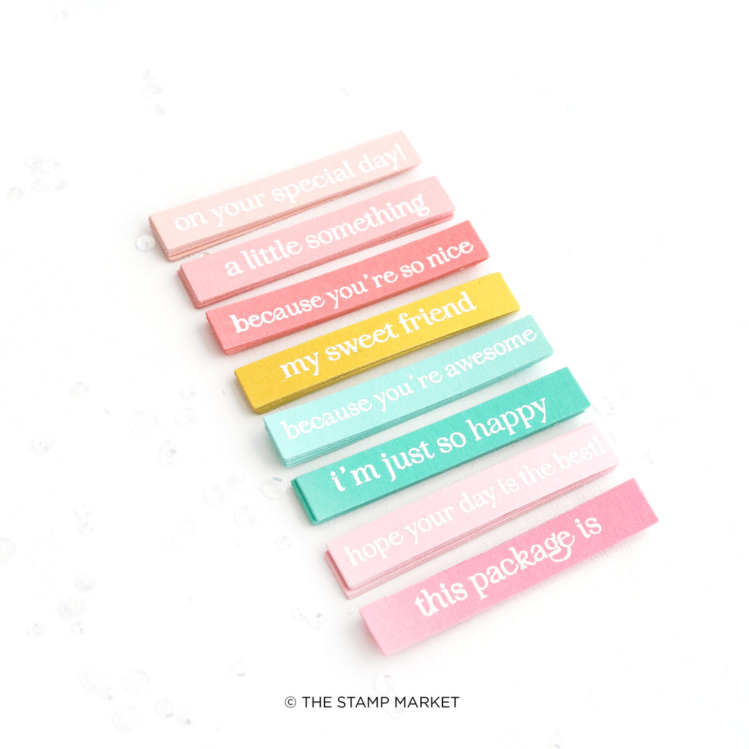 FOR YOU STAMP N CUT PHRASES
