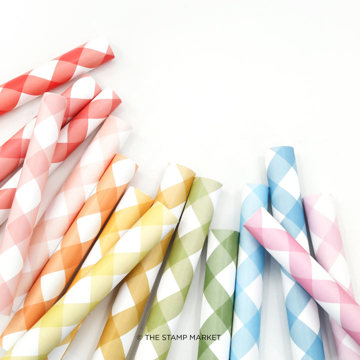 GINGHAM LOVE 6X8 PATTERN PAPER
