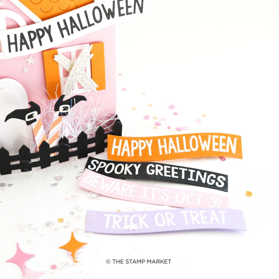 HALLOWEEN GREETINGS STAMP