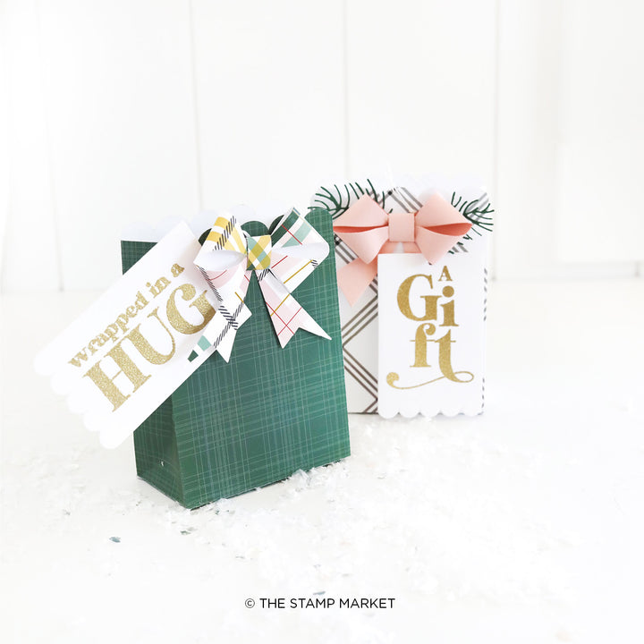 HOLIDAY GIFT TAGS STAMP