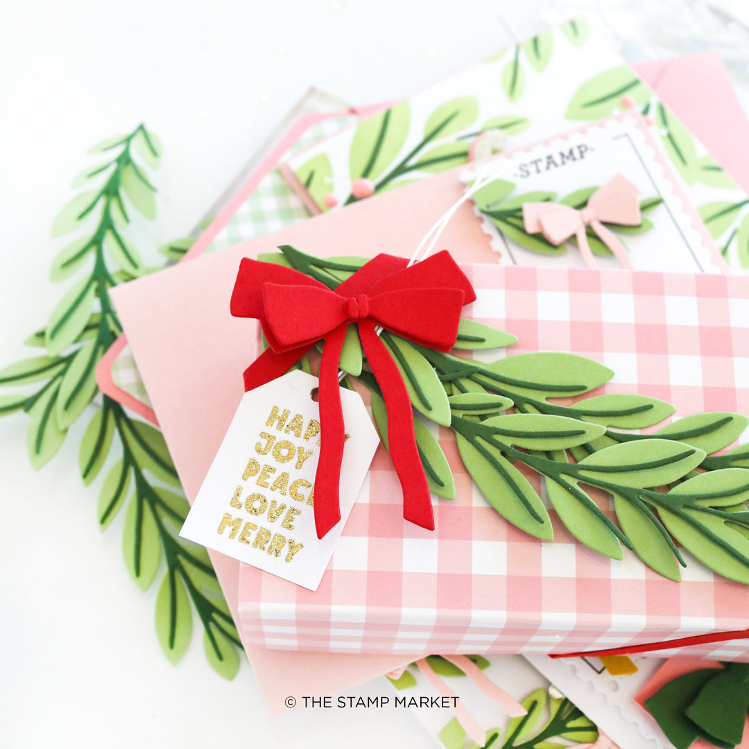 HOLIDAY GINGHAM 6X8 PAPERS