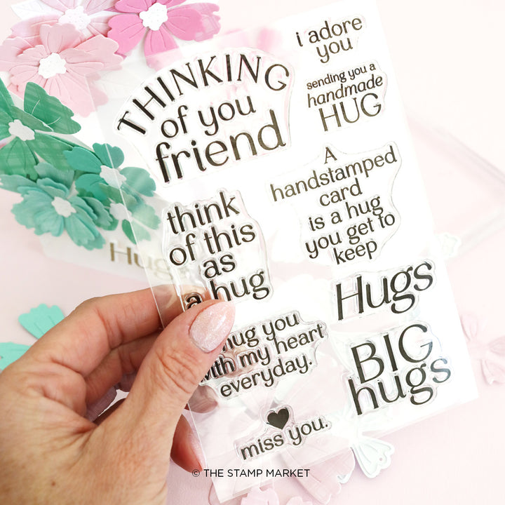 HUGGING YOU STAMP SET