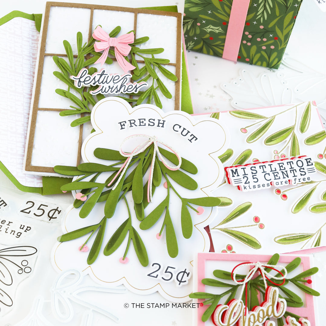 MISTLETOE &amp; GREETINGS STAMP