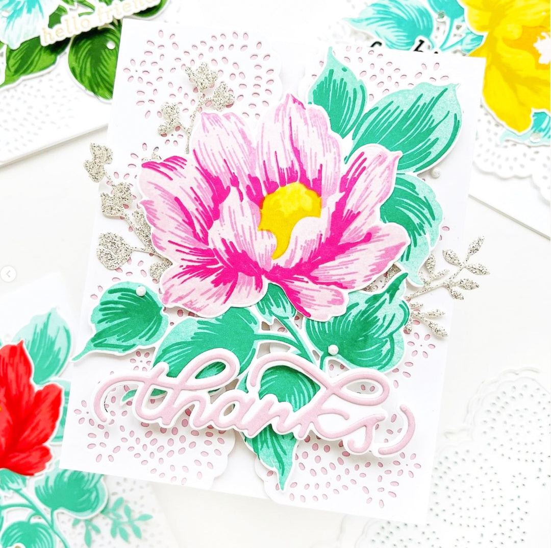 MAJESTIC BLOOMS STAMP SET