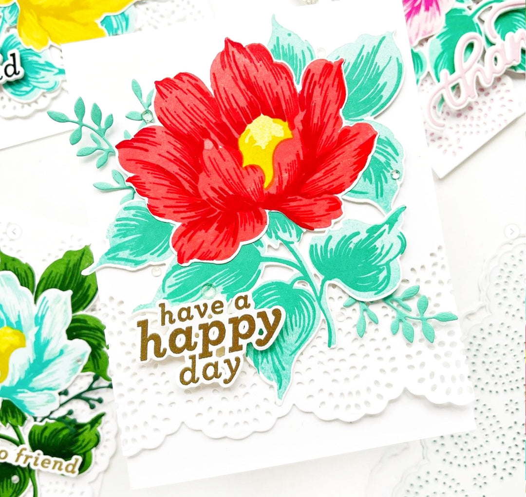 MAJESTIC BLOOMS STAMP SET