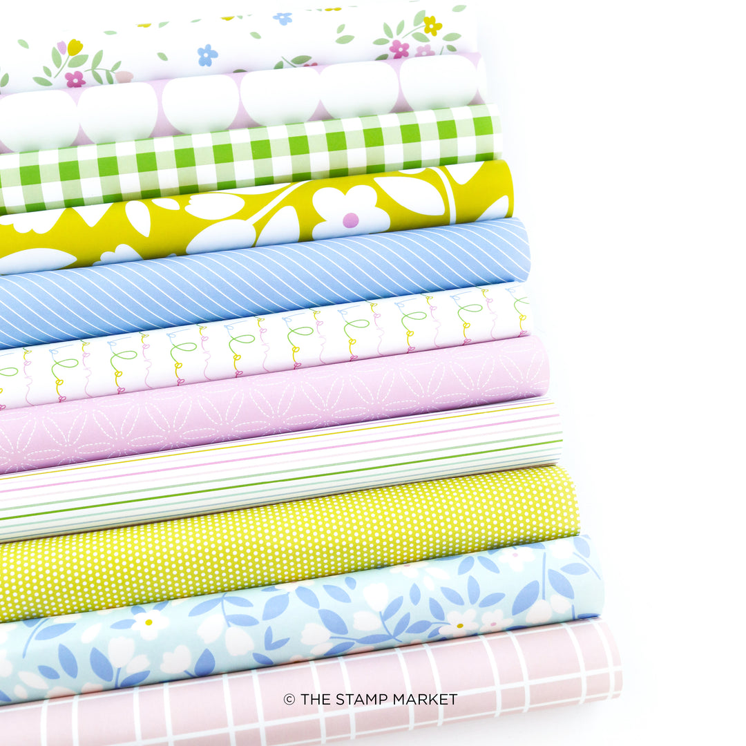 SPRING IMPRINTS 12 X 12 PATTERNS