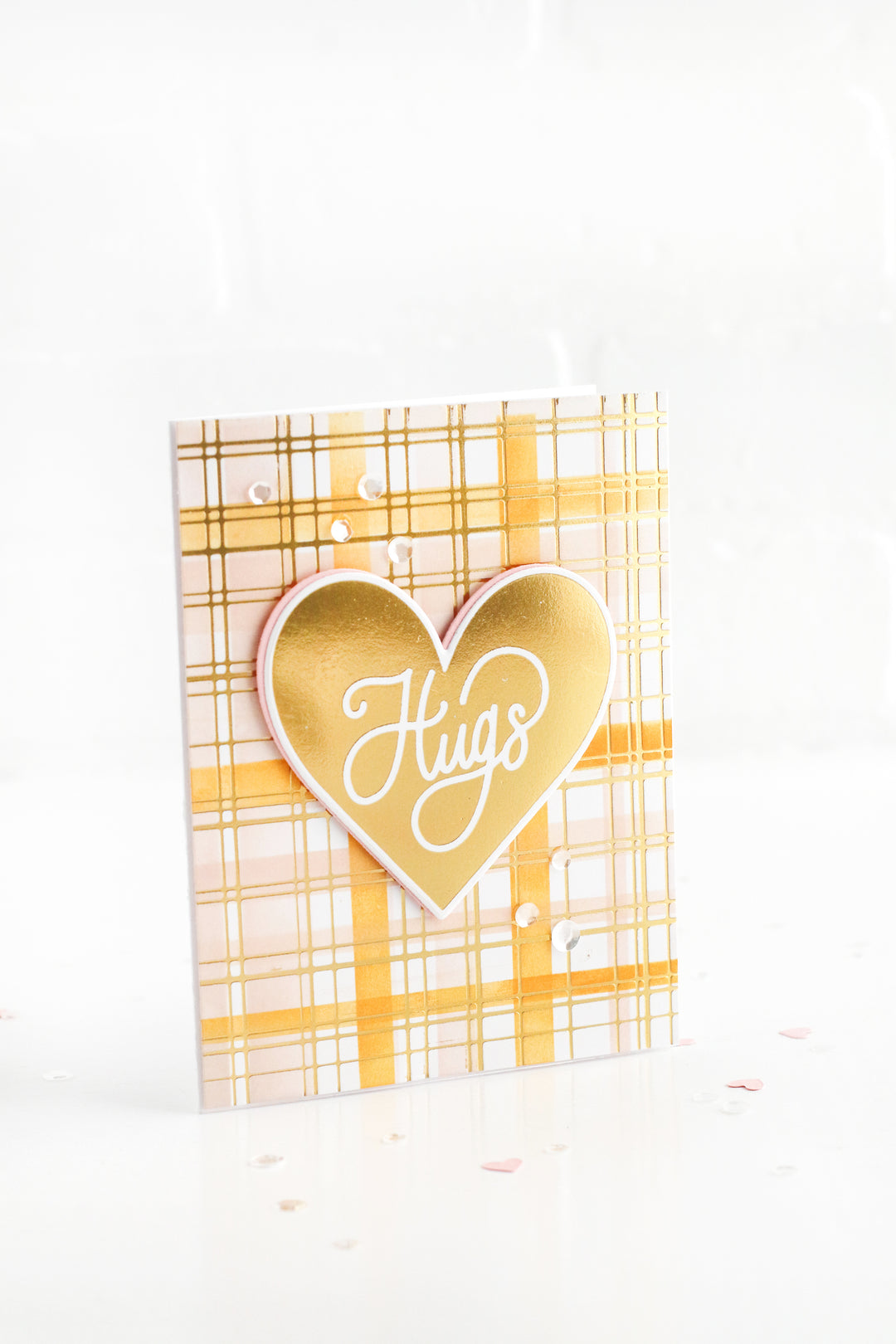 HEART N HUGS FOIL PLATE