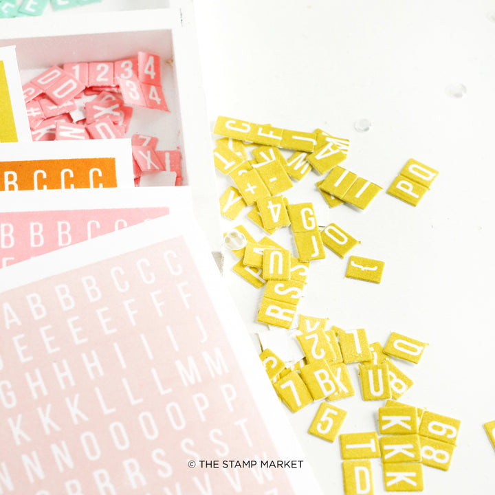 ALPHA CUTS MINI BOLD STAMP