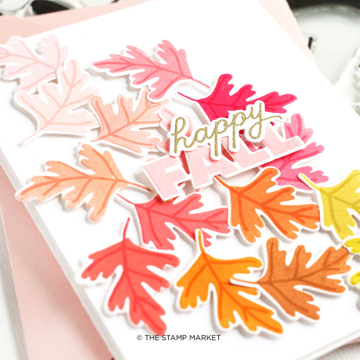 FILLED WITH THANKS STAMP